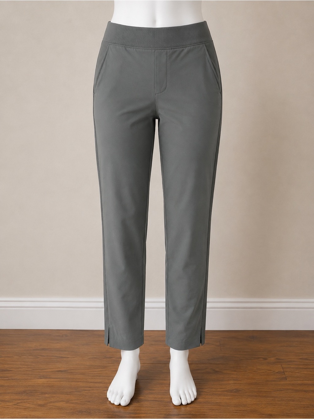 Athleta Brooklyn Ankle Pants Gray Size 2